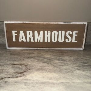 Farmhouse Wooden Sign